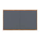 Armário Aéreo Ten 2 Pt Freijó E Grafito 120 Cm