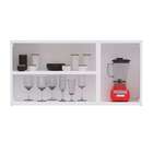 Armário Aéreo Titanium Ii 3 Pt Branco 105 Cm