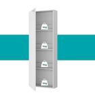 Armário Aéreo Utilitário 1 Porta Branco Carraro