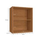 Armário Aéreo Valence 1 Porta Canela 60 Cm