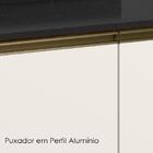 Armario Aereo Vidro Balcao 2p 80cm Mdf Kali Nicioli