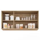 Armário Aéreo Virgínia E Balcão Com Tampo 120cm Arizona Casta