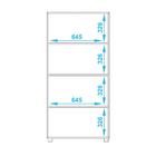 Armário Algedi 2 Pt Branco