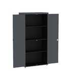 Armário Alto 02 Portas 3 Prateleiras Pivot Pe40