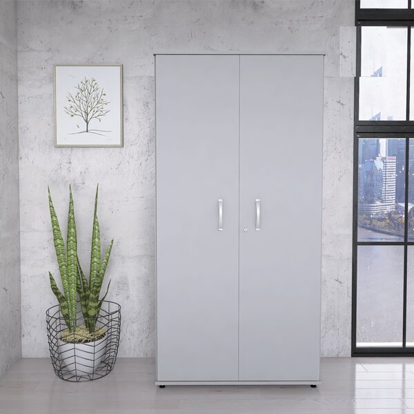 Armário Alto 02 Portas Pivotante Aa1600mx-31 Cinza