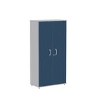 Armário Alto 02 Portas Pivotante Aa1600mx-31 Cinza/azul