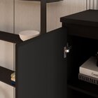 Armário Alto 160cm Para Escritório 2 Portas Com Chave Corpora