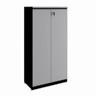 Armário Alto 160cm Para Escritório 2 Portas Com Chave Corpora