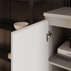 Armário Alto 160cm Para Escritório 2 Portas Com Chave Corpora