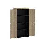 Armário Alto 2 Portas 3 Prateleiras Pivot Pe40