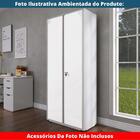 Armário Alto 2 Portas Pandin 90 Cm (largura) Inmetro Estrutur