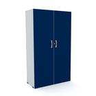 Armario Alto 2 Portas Pandin Maxxi - Azul/cinza