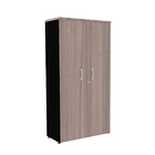 Armário Alto 2 Portas Pandin P25 - Naturalle/preto