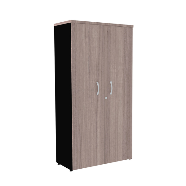 Armário Alto 2 Portas Pandin P25 - Naturalle/preto