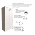 Armário Alto 2 Portas Para Escritório Branco