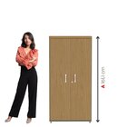 Armário Alto 2 Portas Pivotante 79,2cm X 161,1cm Samba/salvia