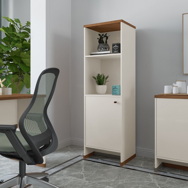 Armário Alto 2 Prateleiras Tampo Mdp 25mm Berlin - Vianossa O