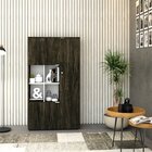 Armário Alto Com Nicho E 03 Portas 161,5x90x42cm Carvalho Dar