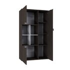 Armário Alto Com Nicho E 3 Portas 161,5cm X 90cm X 42cm Branc