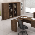 Armário Alto de Chão 2 Portas Nogal Tecno Mobili