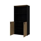 Armário Alto Estante Com 2 Portas 160cm X 80cm X 42cm Vermont