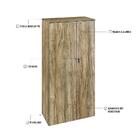 Armário Alto Fechado C/02 Portas 161,5x80x42cm