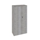 Armário Alto Fechado Com 2 Portas 161,5x80x42cm Snow/branco