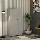 Armário Alto Fechado Com 2 Portas 161,5x80x42cm Snow/branco