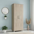 Armário Alto Multiuso 2 Portas 4 Prateleiras