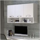 Armário Alto Na Parede De 3 Portas Módulo Para Lavanderia