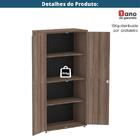 Armário Alto P25 Pandin 80 Cm (largura) Em Mdp Cor Walnut Com