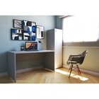 Armário Alto Para Escritório 1 Porta 3 Prateleiras