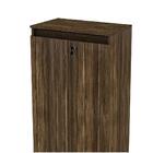 Armário Alto Para Escritório 2 Portas Me4151 Nogal