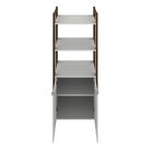 Armário Alto Para Escritório Home Office Az1009 Mdp Branco/no