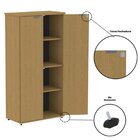 Armário Alto Para Escritório P25 Com 2 Portas Pivotantes Samba