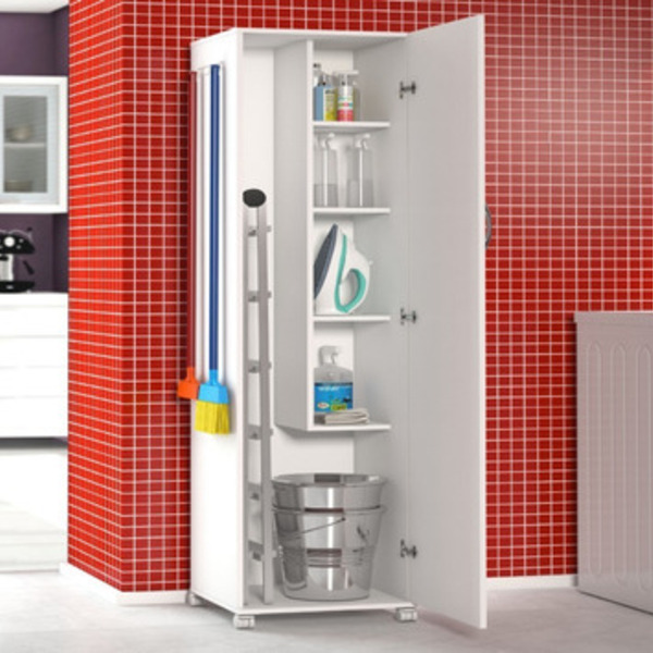 Armario Alto Para Lavandria Para Organização Em Geral