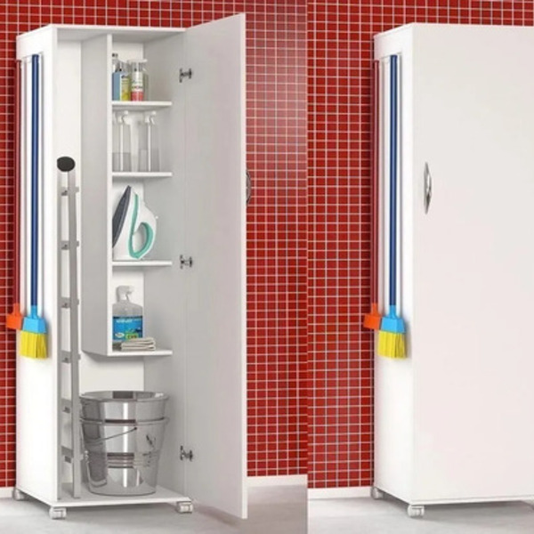 Armario Alto Para Lavandria Para Sala Old School