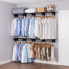 Armário Aramado Kit 42 - Cabideiro Para Closet Ou Quarto Gran