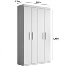 Armário Aramóveis Multiuso Com 4 Portas