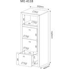 Armário Arquivo Para Pasta Suspensa 3 Gavetas Me4118 Tecno Mo