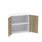 Armário Baixo 02 Portas Pivotante Ab700mx-32 Branco