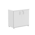 Armário Baixo 02 Portas Pivotante Ab700p25 Cinza/branco