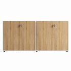 Armário Baixo 158,5cm Duplo Com 4 Portas Tampo Embutido Corpo