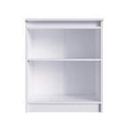 Armário Baixo 2 Portas Branco/macadamia M.com