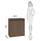 Armário Baixo Balcão Multiuso Escritório Sala Quarto Decoraçã