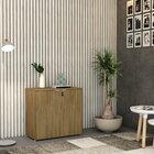 Armário Baixo Com 2 Portas 75cm X 80cm X 42cm Vermont Oak / B