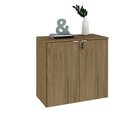 Armário Baixo Com 2 Portas 75cm X 80cm X 42cm Vermont Oak / B