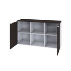 Armário Baixo Com 2 Portas E Nicho 75cm X 135cm X 42cm Branco