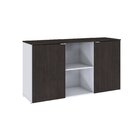 Armário Baixo Com 2 Portas E Nicho 75cm X 135cm X 42cm Branco