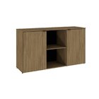 Armário Baixo Com 2 Portas E Nicho 75cm X 135cm X 42cm Vermon